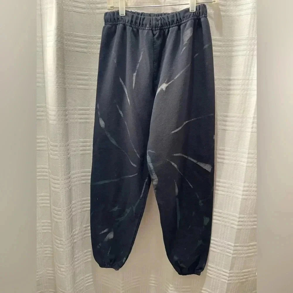 MYRRHE black shimmer joggers